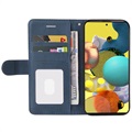 Bi-Color Series Samsung Galaxy A51 Wallet Hülle - Blau