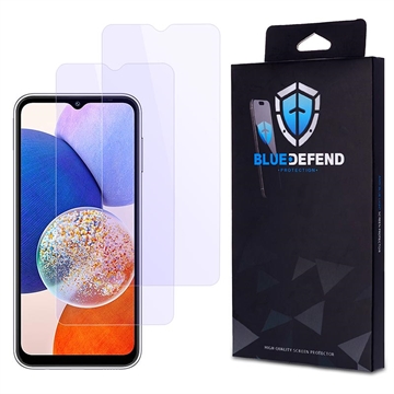Samsung Galaxy A14/A14 5G BlueDefend Anti-Blue Light Panzerglas - 2 Stk.