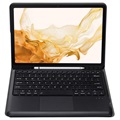 Samsung Galaxy Tab S8+ Hülle mit Bluetooth Tastatur - Roségold