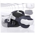 BoboVR M2 Plus Ergonomische Oculus Quest 2 Riemen - Weiß