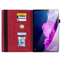 Business Style Lenovo Tab P11 Smart Folio Case - Rot