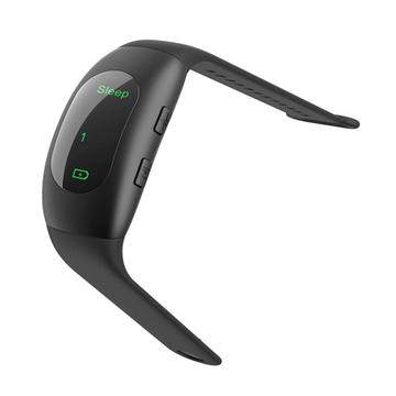 CES Mikrostrom-Schlafhilfe-Armband mit 3 Modi und automatischem Timer - Schwarz