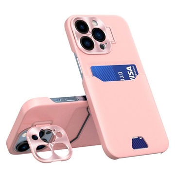 CamStänder iPhone 14 Pro Cover mit Kartensteckplatz