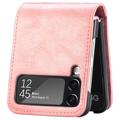 Card Serie Samsung Galaxy Z Flip4 5G Wallet Hülle - Pink