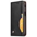 Card Set Serie Samsung Galaxy J6+ Wallet Schutzhülle - Schwarz
