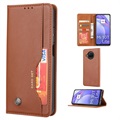 Card Set Series Xiaomi Mi 10T Lite 5G Wallet Hülle - Braun