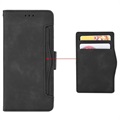 Cardholder Series Motorola Moto E7 Plus Schutzhülle - Schwarz