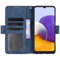 Cardholder Series Samsung Galaxy A22 5G, Galaxy F42 5G Schutzhülle - Blau