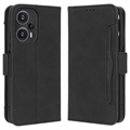 Xiaomi Redmi Note 12 Turbo/Poco F5 Wallet Hülle mit Kartenhalter - Schwarz