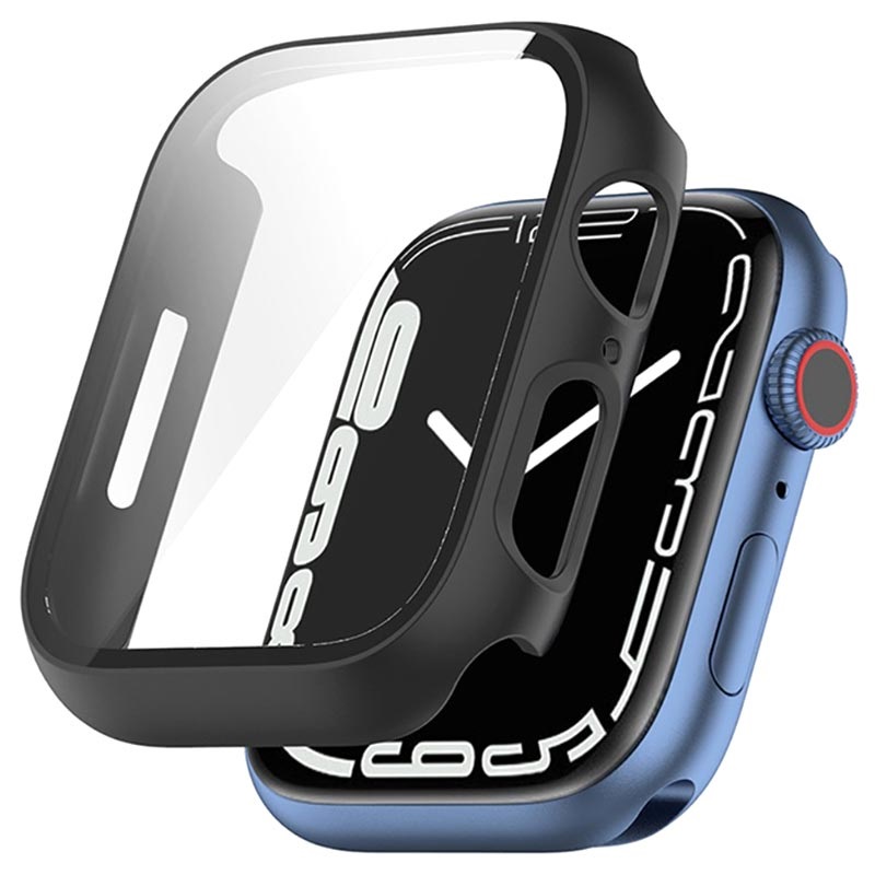 PANZER GLASS BLACK TEMPERED GLASS SCREEN PROTECTOR FOR APPLE WATCH 4/5/6 /  SE 40MM