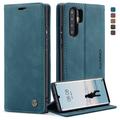 Huawei P30 Pro Caseme 013 Serie Schutzhülle mit Geldbörse - Blau