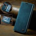 Samsung Galaxy S10 Caseme 013 Serie Schutzhülle mit Geldbörse - Blau