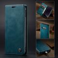Samsung Galaxy S10e Caseme 013 Serie Schutzhülle mit Geldbörse - Blau