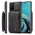 Caseme C20 Reißverschlusstasche Samsung Galaxy Note20 Hülle - Schwarz