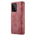 Caseme C30 Multifunktions Samsung Galaxy A33 5G Wallet Hülle - Rot