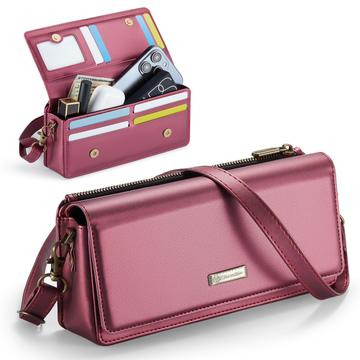 Caseme Me30 3-in-1 Crossbody Handytasche - 4"-7.5" - Rot