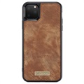 Caseme 2-in-1 Multifunktions iPhone 11 Pro Max Wallet Hülle - Braun