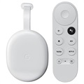 Chromecast mit Google TV (2020) und Sprachfernbedienung (Offene Verpackung - Zufriedenstellend) - Weiß