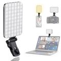 Clip-On LED Selfie-Licht für Handy und Laptop, z.B. iPhone, MacBook