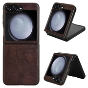 Samsung Galaxy Z Flip6/Z Flip7 FE Beschichtet Kunststoff Hülle - Braun