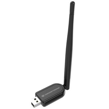 Conceptronic ABBY Long-Range Bluetooth 5.1 USB Adapter mit externer Antenne