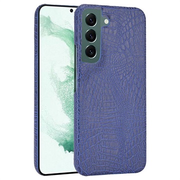 Krokodil Serie Samsung Galaxy S22 5G Hülle - Blau