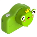 Cute Zoo Dual-Objektiv Kinder Digitalkamera - 20MP - Frosch