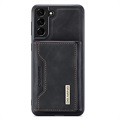 DG.Ming M2 Samsung Galaxy S21 FE 5G Hybrid Case mit Geldbörse - Schwarz