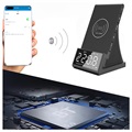 Digitaler Radiowecker mit Bluetooth-Lautsprecher & Qi Ladegerät