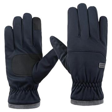 Fleece-gefütterte Winter-Touchscreen-Handschuhe für Männer