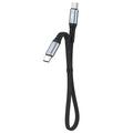 Dudao L10C Power Delivery USB-C Kabel - 100W Schnellladung, 0.23m - Schwarz