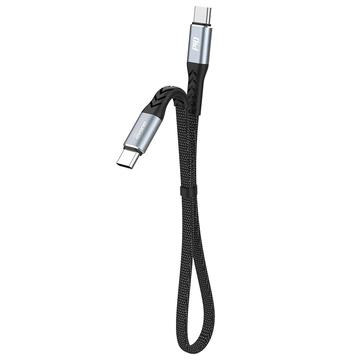 Dudao L10C Power Delivery USB-C Kabel - 100W Schnellladung, 0.23m - Schwarz