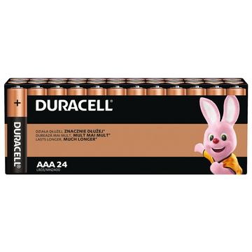 Duracell Basic LR03/AAA Alkaline-Batterien - 24 St.