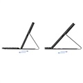 Dux Ducis Samsung Galaxy Tab A8 10.5 (2021) Bluetooth Tastaturhülle - Schwarz