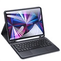 Dux Ducis iPad Air 2022/iPad Pro 11 2021 Bluetooth-Tastaturgehäuse - Schwarz