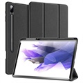 Dux Ducis Domo Samsung Galaxy Tab S7+/S8+ Tri-Fold Folio Hülle - Schwarz