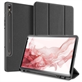 Samsung Galaxy Tab S9 Dux Ducis Domo Tri-Fold Smart Folio Hülle - Schwarz