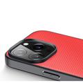 Dux Ducis Fino Series iPhone 14 Pro Hybrid Hülle - Rot