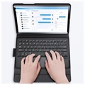 Dux Ducis Samsung Galaxy Tab A7 10.4 (2020) Bluetooth Tastaturhülle - Schwarz