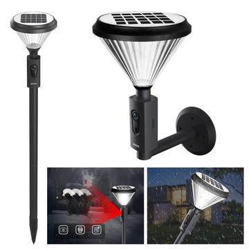 ESCAM QF190 Solarbetriebene 1080P Gartenlicht-Sicherheitskamera