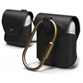 Elago AirPods / AirPods 2 Leder Cover mit Karabiner