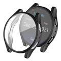 Enkay Samsung Galaxy Watch5 TPU Hülle mit Displayschutzfolie - 40mm - Schwarz