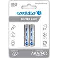 EverActive Silver Line EVHRL03-800 Wiederaufladbare AAA-Batterien 800mAh