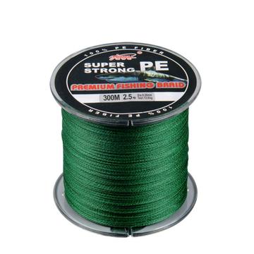 Angelschnur Nylon Monofilament 300m - 0.8#: 0.14mm/15LB/6.8kg - Grün