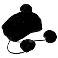 Flauschige Bluetooth Mütze mit Kabellose Kopfhörer