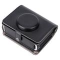 Instax mini Evo PU-Leder Retro-Kameratasche Anti-Sturz-Schutzhülle mit Schulterriemen