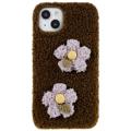 Fluffy Flower Serie iPhone 14 TPU Hülle