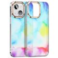 Watercolor Glitter iPhone 14 Plus Hybrid Hülle