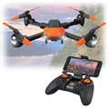 Forever Flex Faltbare FPV-Drohne - Schwarz / Orange