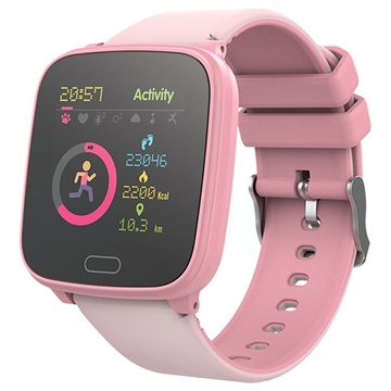 Forever iGO JW-100 Wasserdichte Smartwatch für Kinder (Bulk - Befriedigend) - Rosa